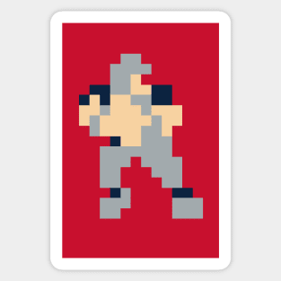 8-Bit Quarterback - New England Sticker